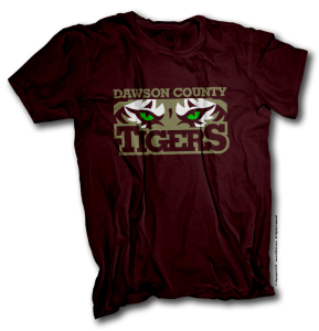 Dawson County TIGER EYES T-Shirt