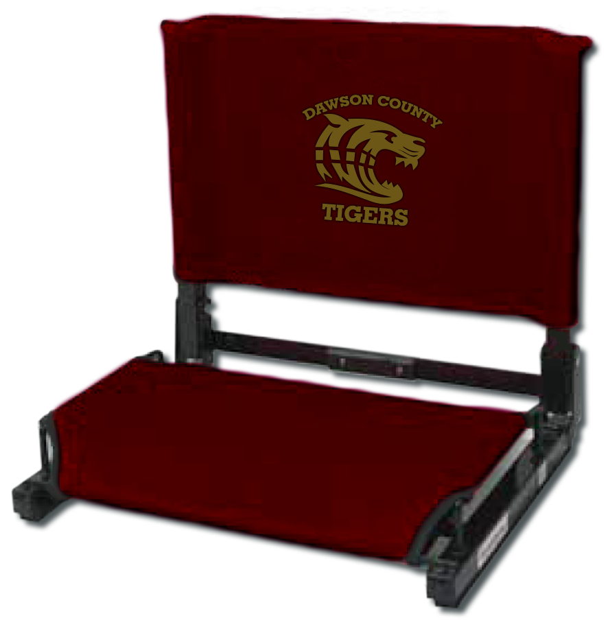 The Deluxe Stadium Chair Dawson County Tigers Edition 400inkcom