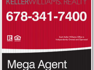 Keller Williams Community Partners Real Estate Sign