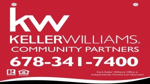 Keller Williams Community Partners Real Estate Sign