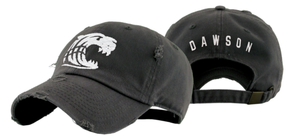 Dawson County Tigers Vintage Hat - Charcoal