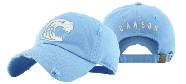 Dawson County Tigers Vintage Hat - Sky Blue