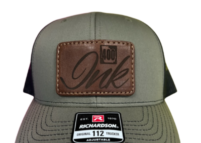 Richardson 112 - Leather Patch Hat - 400 Ink