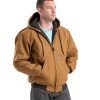 Berne Men's Heritage Hooded Jacket with your embroidered logo by 400 Ink
