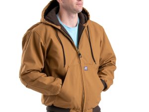 Berne Men's Heritage Hooded Jacket with your embroidered logo by 400 Ink