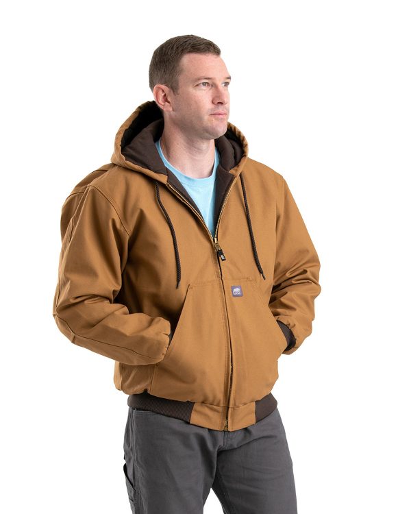 Berne Men's Heritage Hooded Jacket with your embroidered logo by 400 Ink