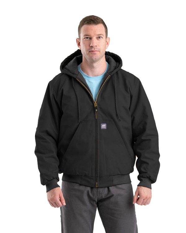 Berne Men's Heritage Hooded Jacket with your embroidered logo by 400 Ink