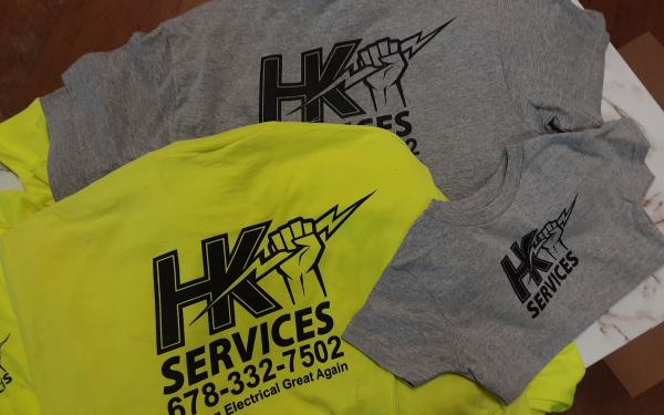 Safety T-Shirts - Branded by 400 Ink