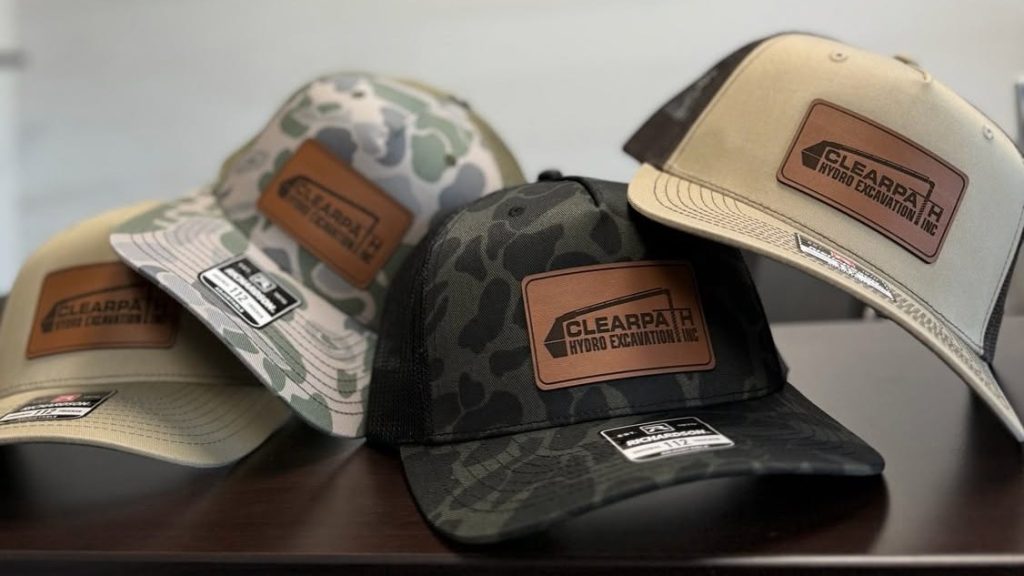 Custom patch hats by 400 Ink